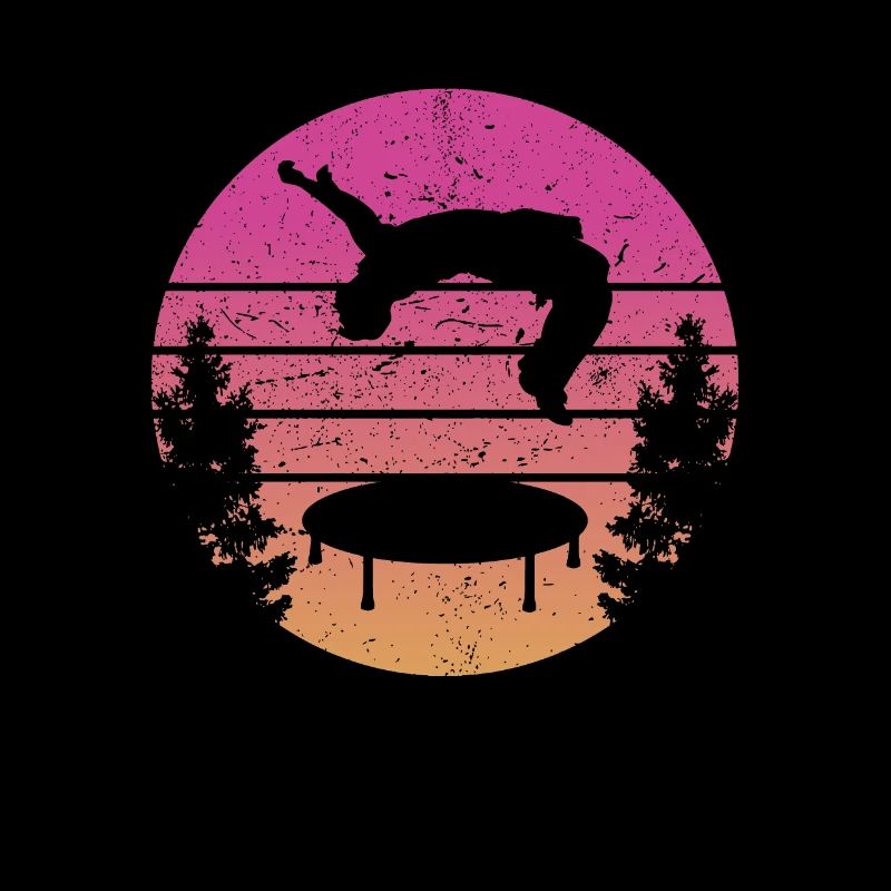 Trampolin Retro Backflip