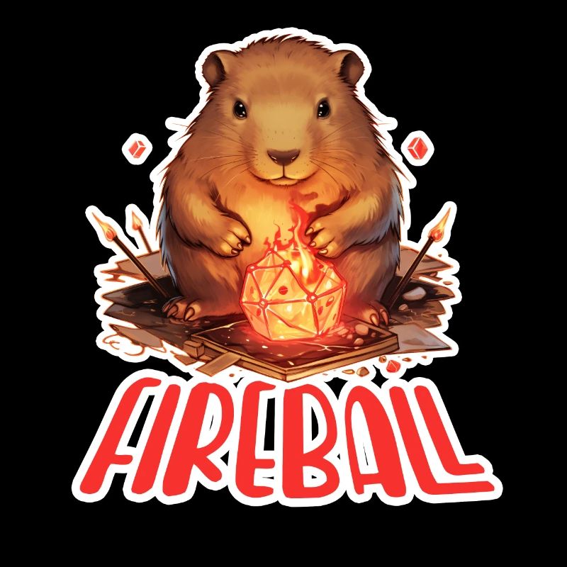 Capybara Mage – Fireball RPG Design