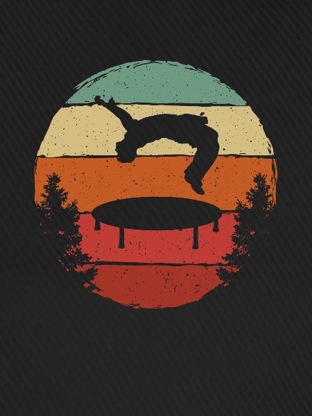 Trampoline Retro Backflip