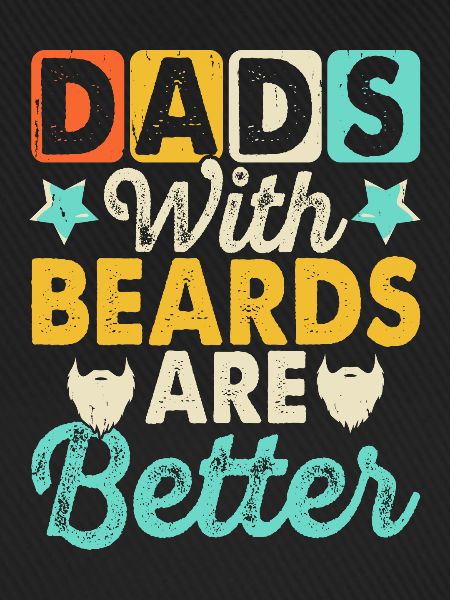 Daddy with a beard