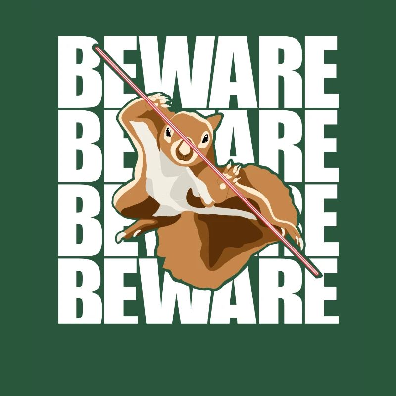 Beware Grey Squirrel Squirrel Fox Squirrel