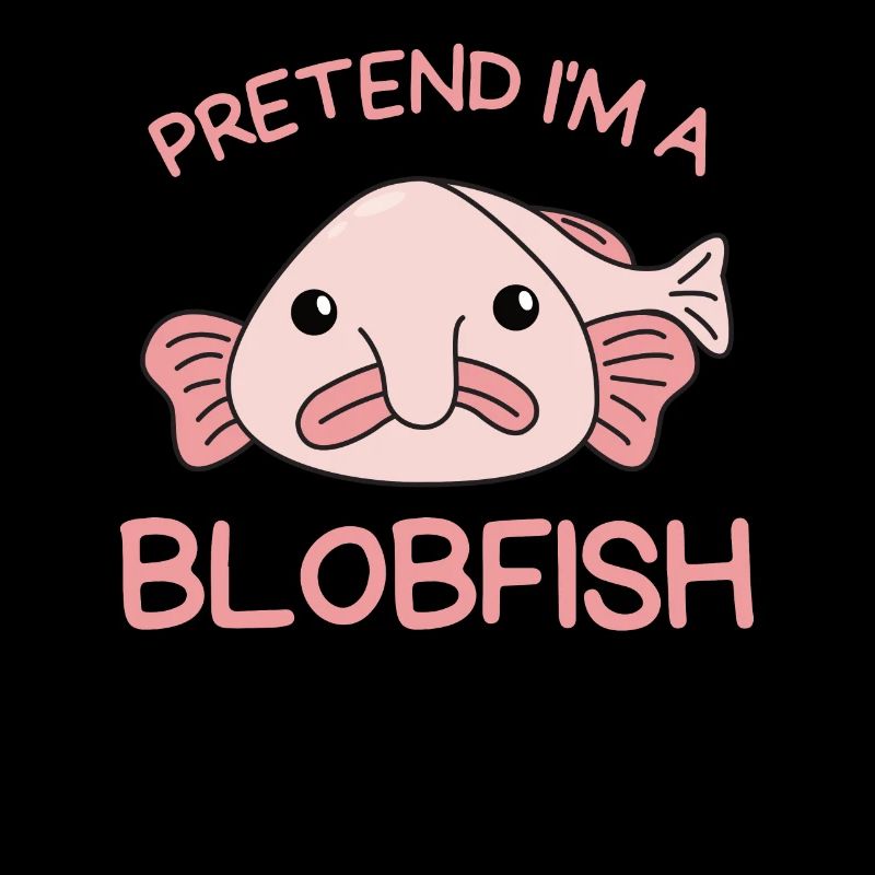 Stell dir vor ich bin ein Blobfisch Halloween