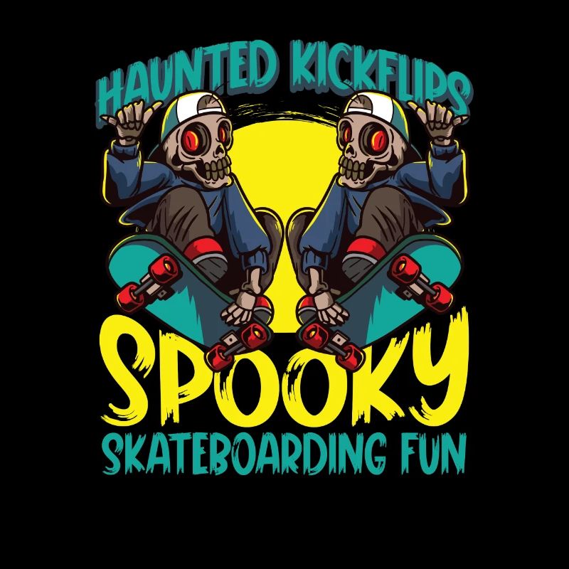 Horror Skateboarder Halloween Skateboard Gift