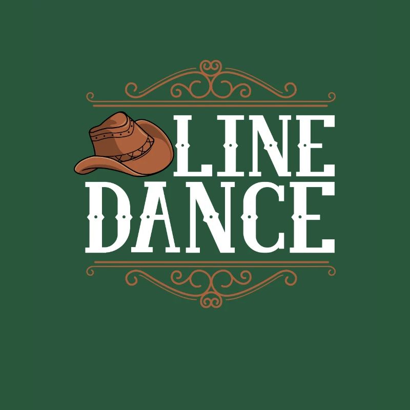 Linedance Country Line Dancer Linedancing Geschenk