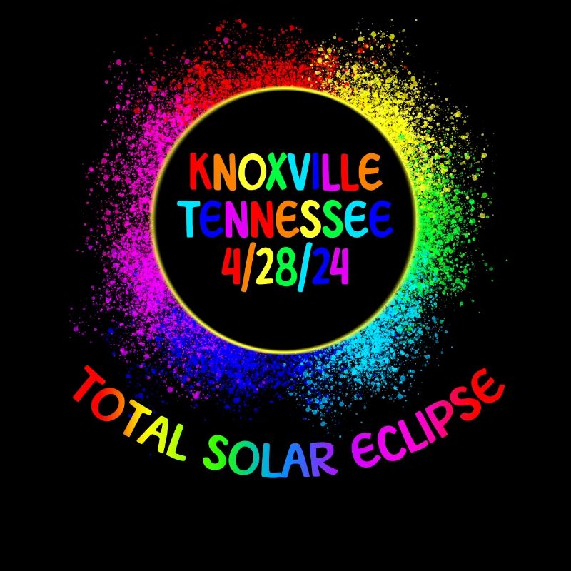 Total Solar Eclipse Knoxville Tennessee 28.04.24Kn