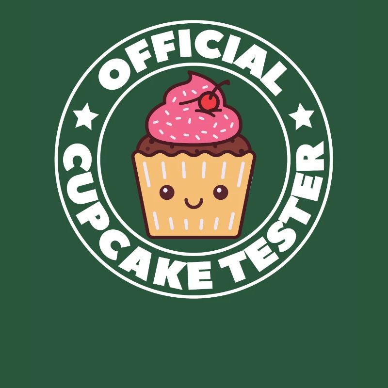 Official Cupcake Tester Baking Cute Baker Pastry C