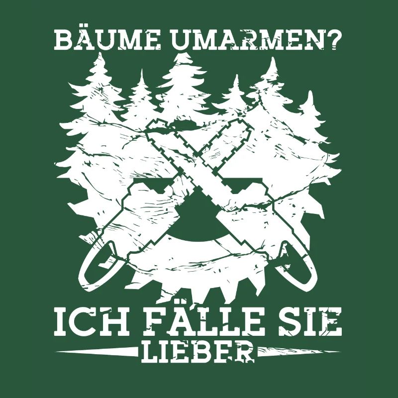 Waldarbeiter Forstwirtschaft Baumpfleger