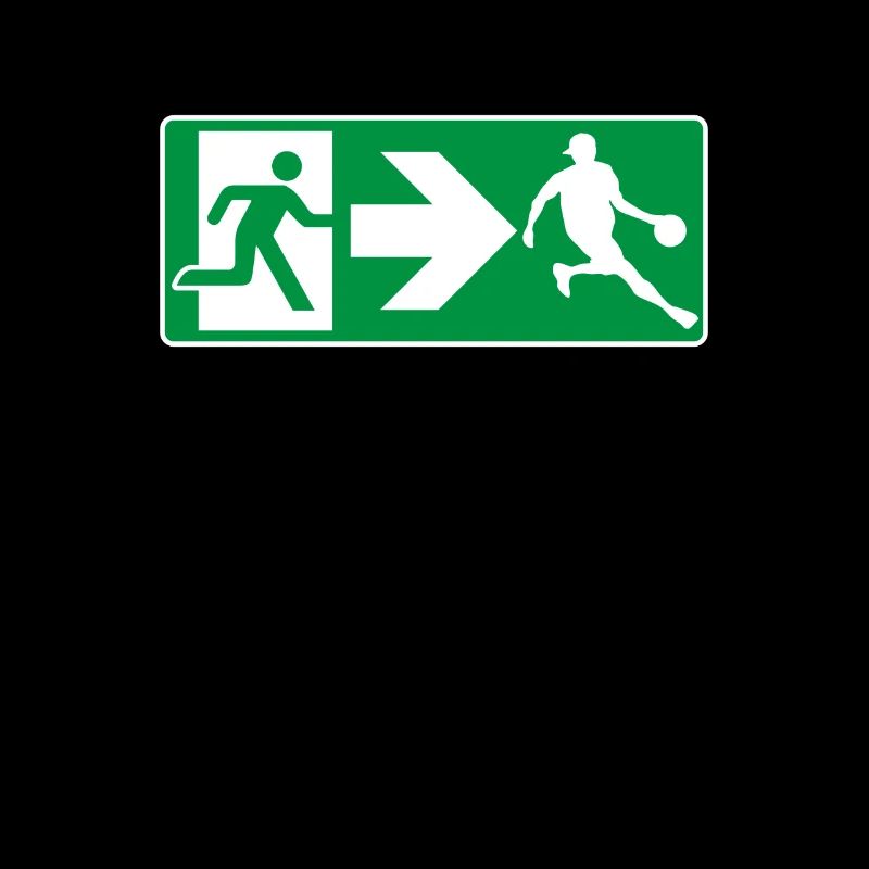 Emergency Exit Basketball Basketball Player