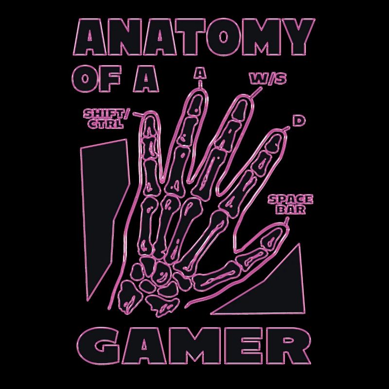Anatomie eines Gamers Lustig