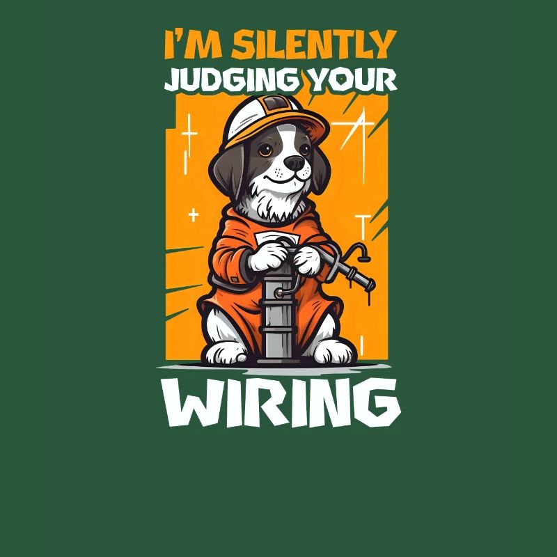 Lineman Pole Silently Judging Your Wring