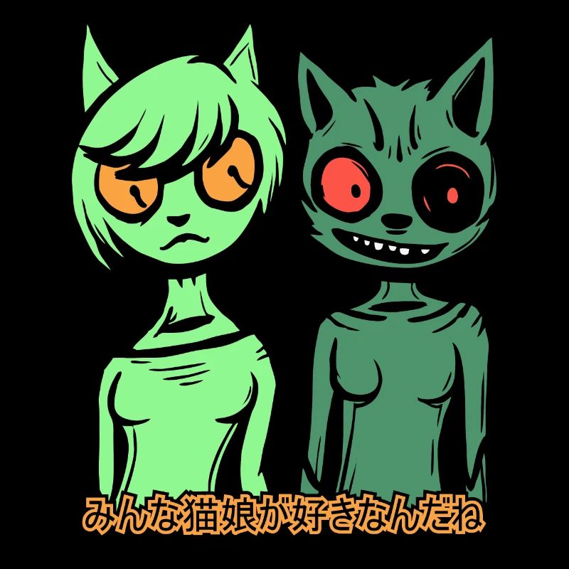 Manga Anime, Jeder mag doch Katzen-Mädchen, oder?