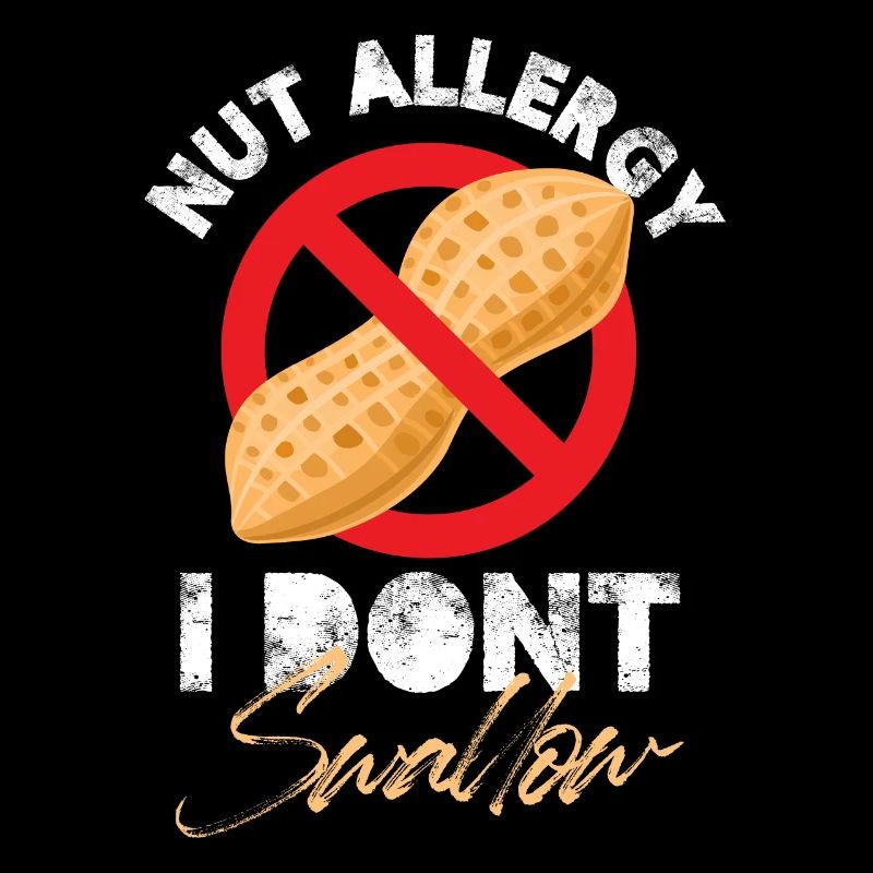 Nut Allergy - I Dont Swallow Adultery Joke Peanut