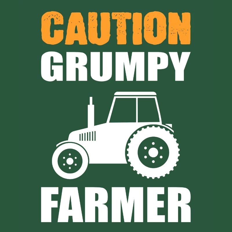 Caution Grumpy Farmer Bauer