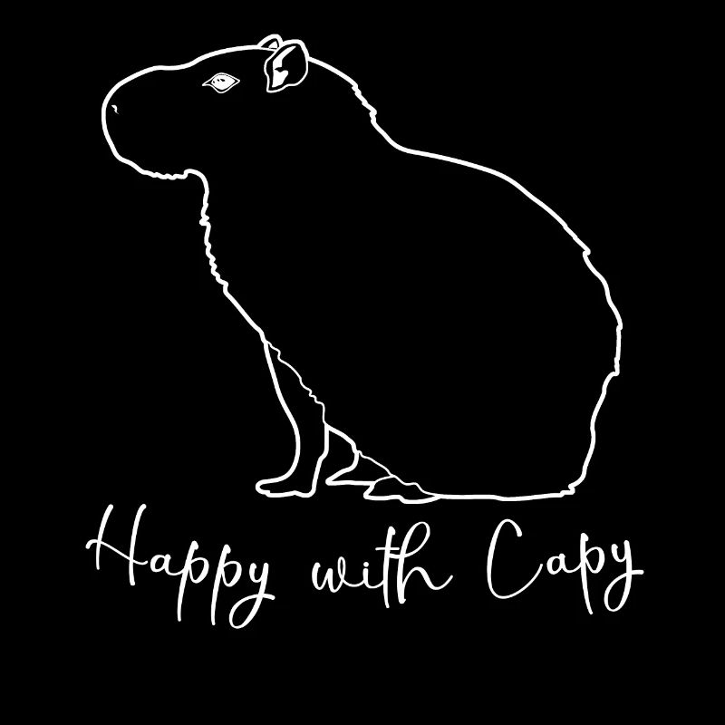 Capybara Happy Capybaras