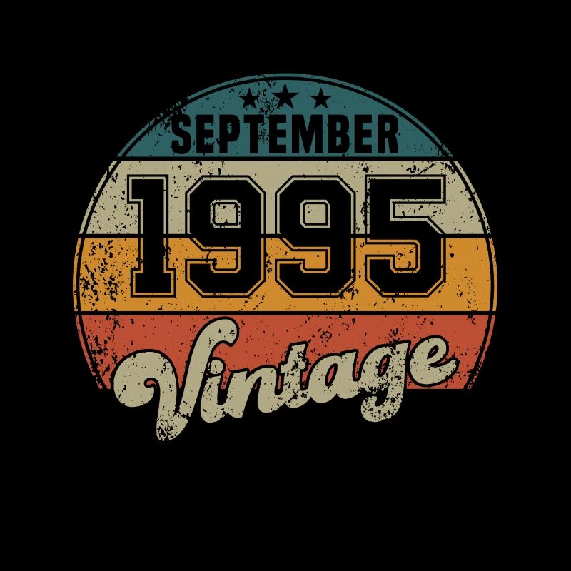 Vintage Geburtstag - September 1995 - Geschenkidee