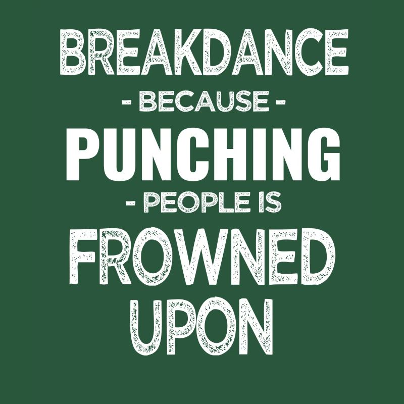 Breakdance parce que battre les gens