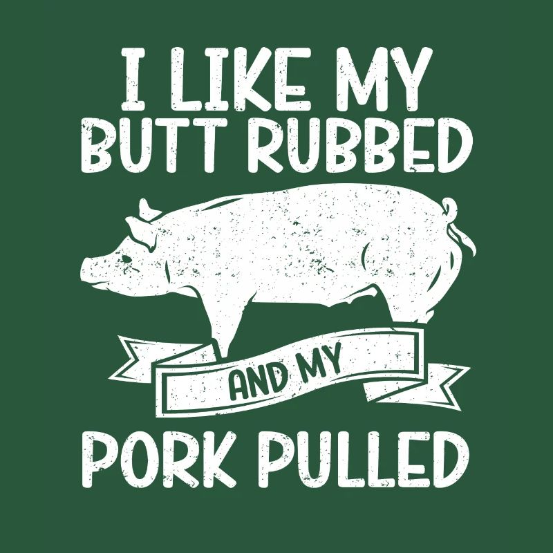 BBQ Pulled Pork Schwein Grill