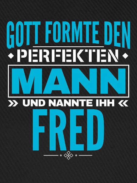 Fred Name Design