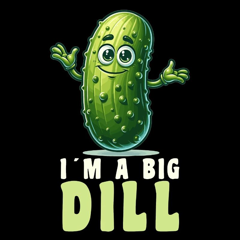 Cornichons Funny Pickles Concombre Jeu de mots