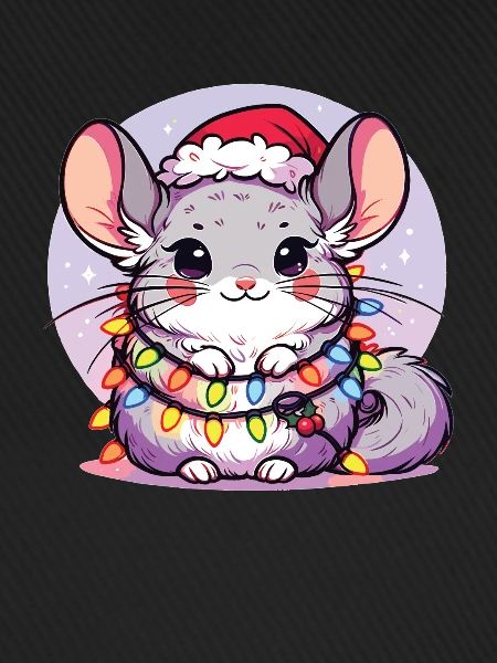 Christmas Fairy Lights Chinchilla