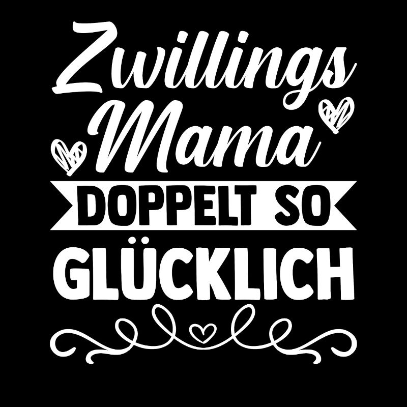 Mutter Mama von Zwillingen Zwillingsmama