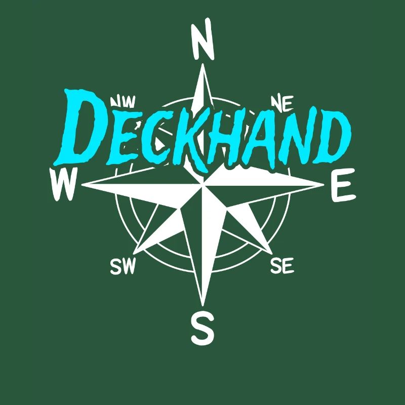 Deckhand Boat Crew Skipper Sailor Crew Captain