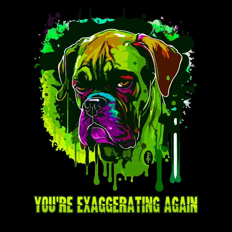 Tu exagérées encore, chien cool