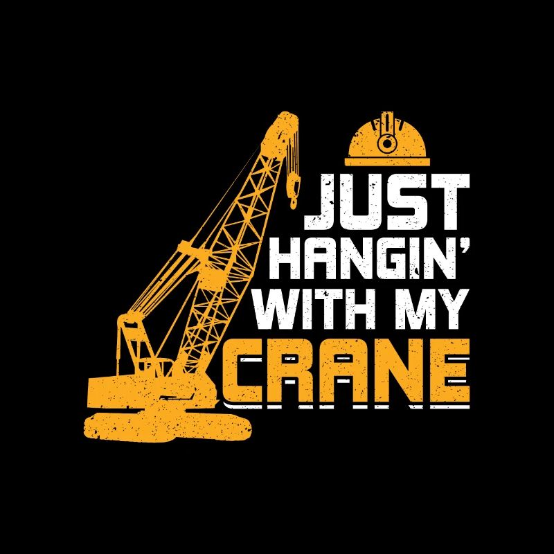 Juste traîner avec ma grue - Lustiges Kranfahrer