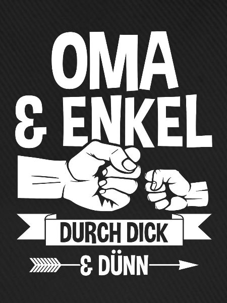 Oma Großmutter und Enkel