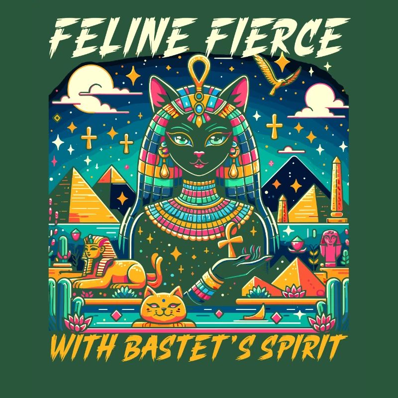 Bastet Déesse égyptienne Égypte Pyramide Égypte