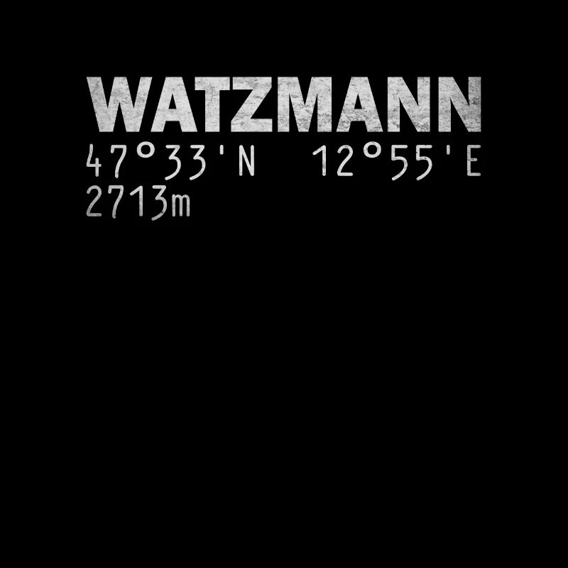 Watzmann Coordonnées Altitude GPS
