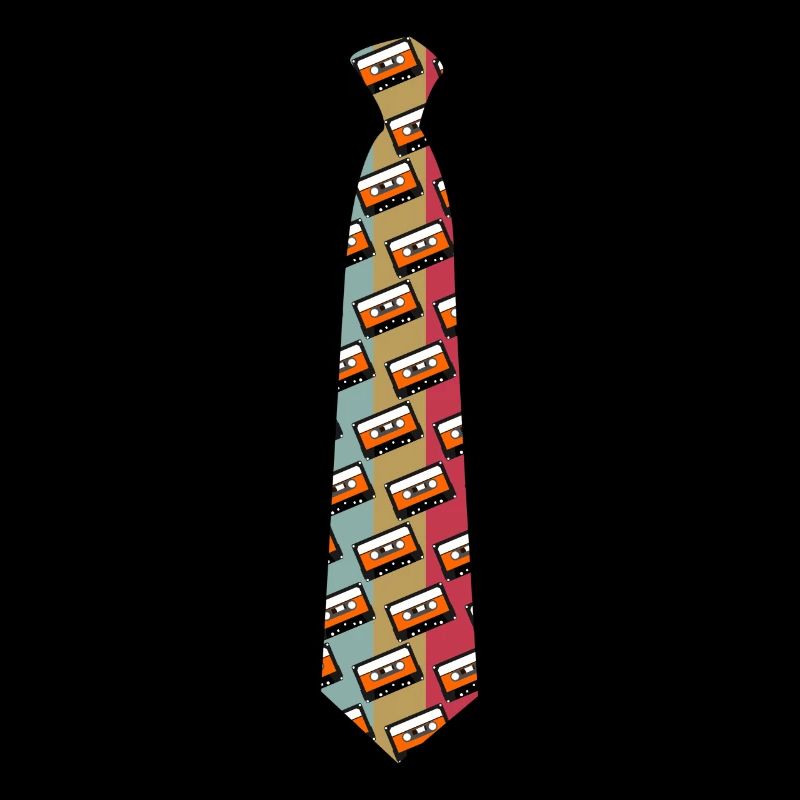 Cassette Tie Cassettes 90s 80s