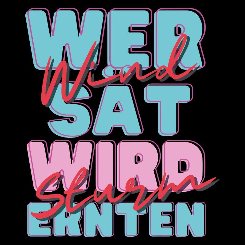 Wer Wind sät...