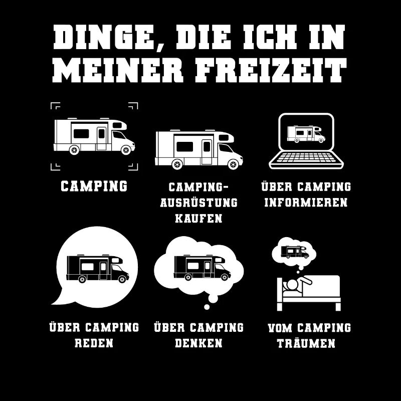 Campen Camping Camper Geschenk