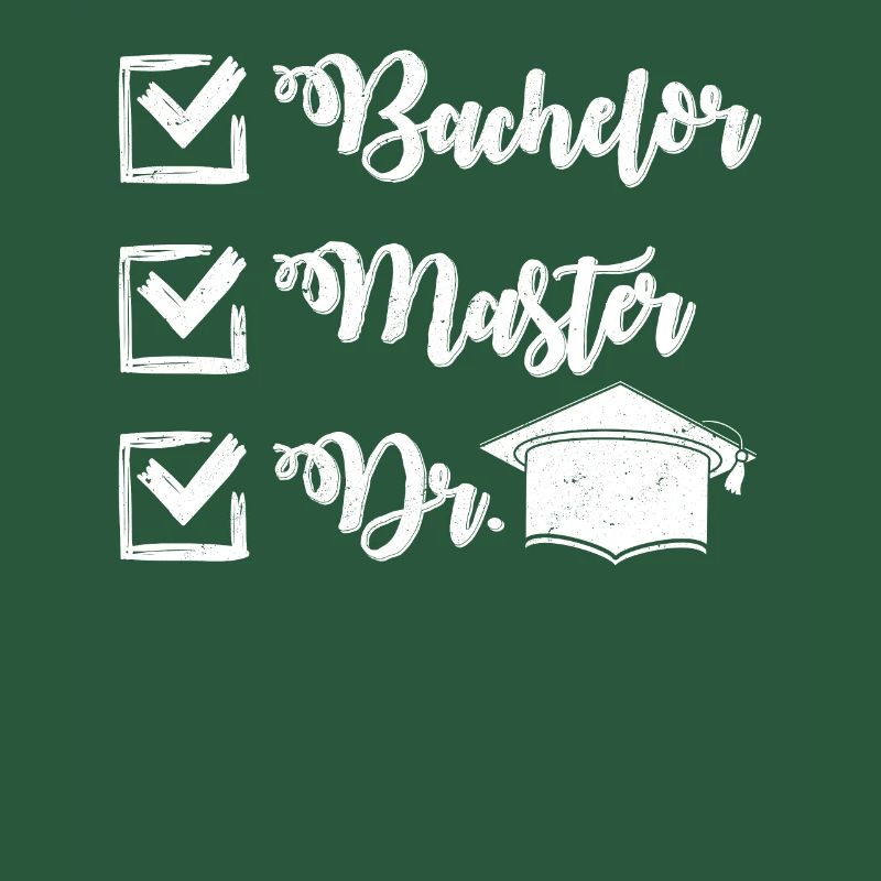Bachelor Master Dr. Master's Thesis completed
