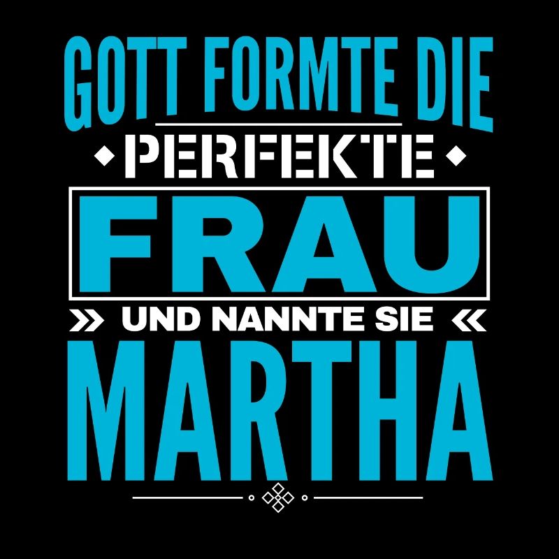 Conception du nom de Martha