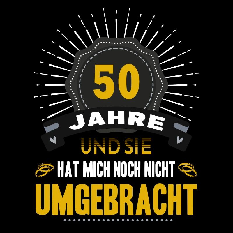 50 Jahre Ehe Hochzeitstag Ehemann Goldene Hochzeit
