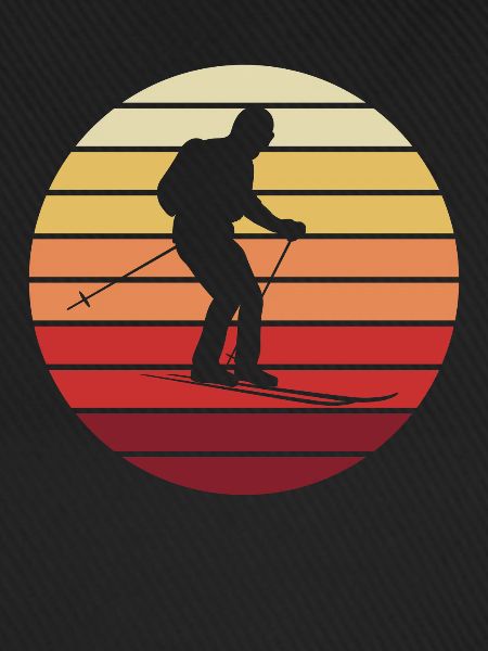Sunset on Ski Gift