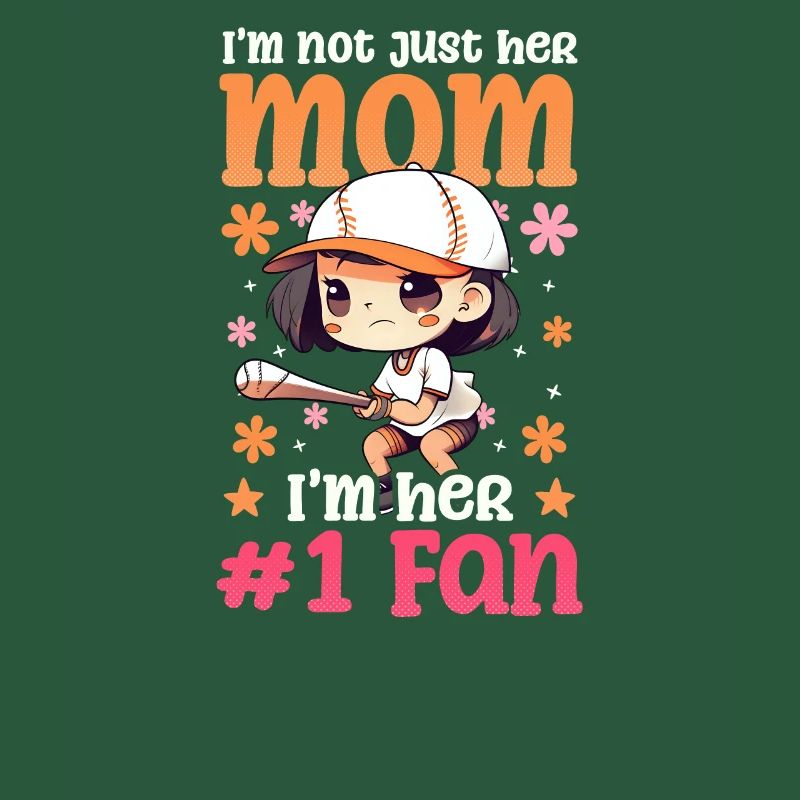 Baseball-Mama, nicht nur ihre Mutter, Fan Nummer eins