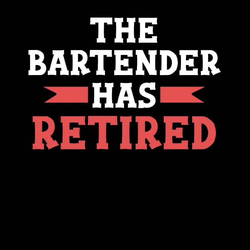 Der Barkeeper Hat Barkeeper Kellner Barkeeper Im