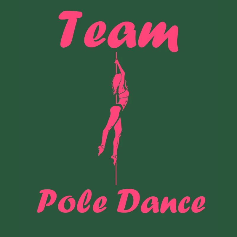 Women's pole dancing pole dancing
