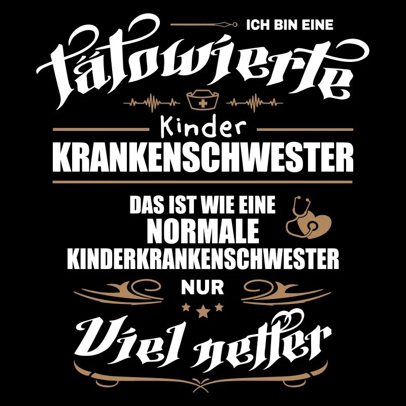 Tätowierte Kinderkrankenschwester ist netter!
