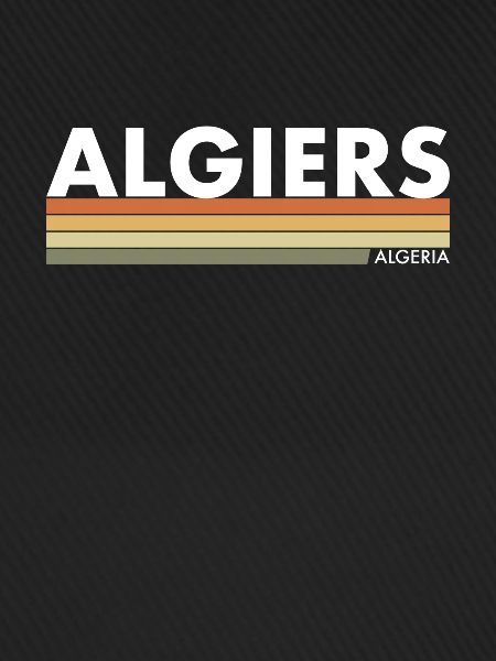 Algiers Algeria Retro Algerian