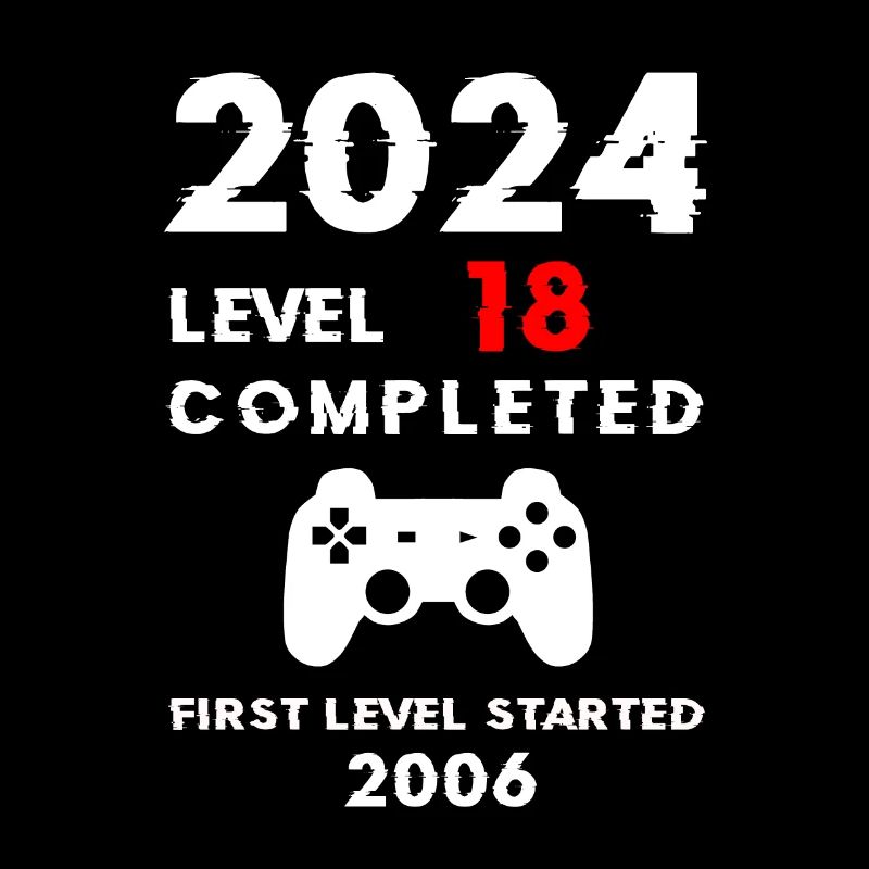 2024 Level 18 I 18. Geburtstag 2024 Jungen Mädchen