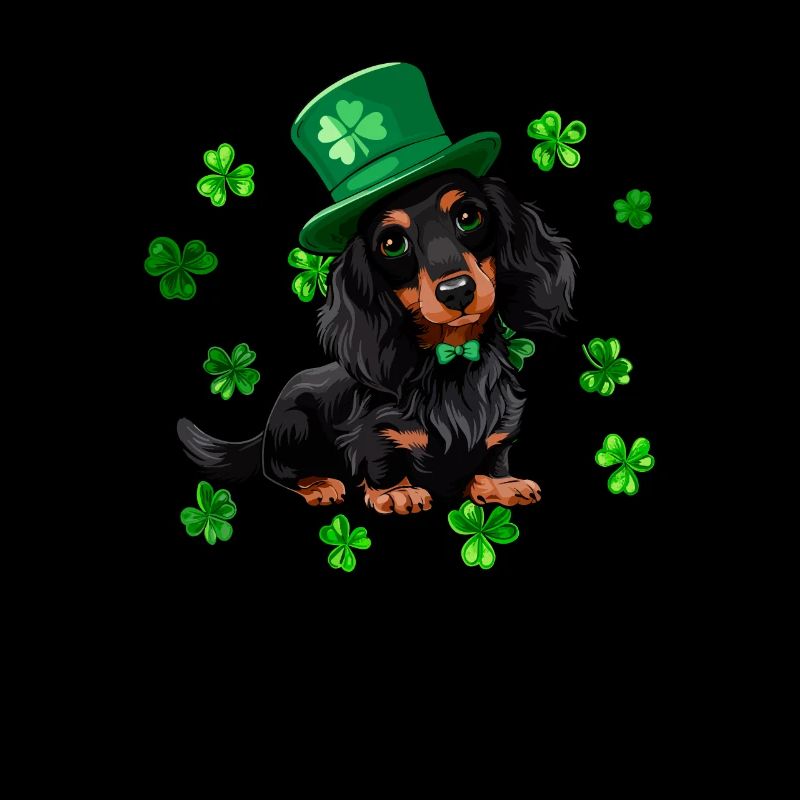 Teckel St Patrick’s Day Shamrock