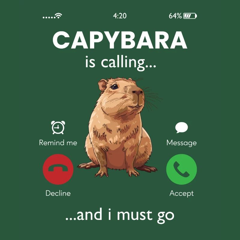Capybara is calling