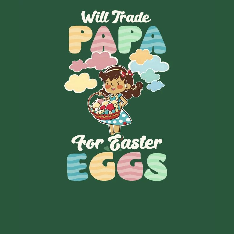 Christian Easter Trade Papa For Easter Eggs