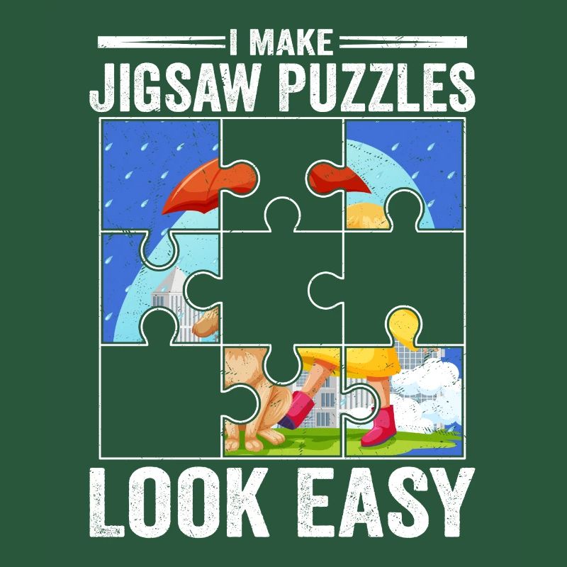 I Make Jigsaw Puzzles Look Easy Solving Piece