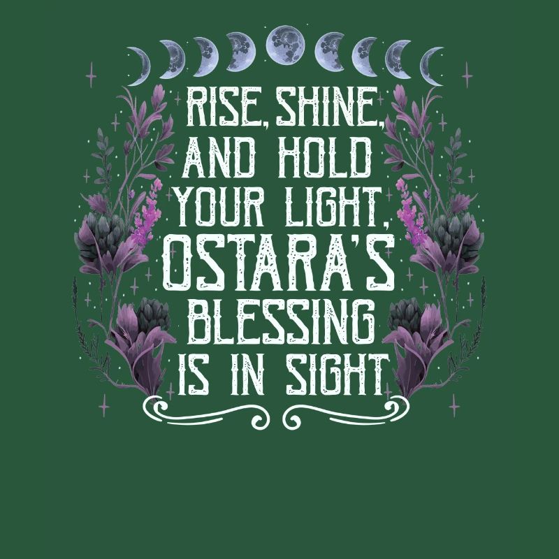 Ostara Witch Moon Eostre Spring Eastern
