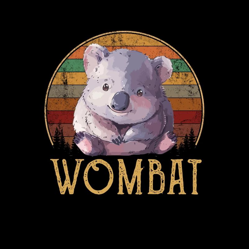 wombat aussie australian wombat
